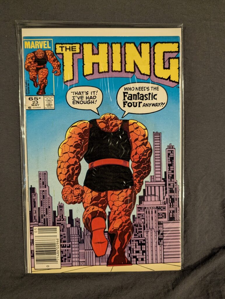 The Thing #23 front cover