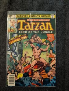 Tarzan Lord of the Jungle #3 front cover