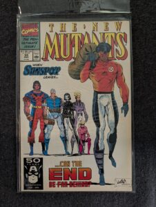 The New Mutants #99 front cover