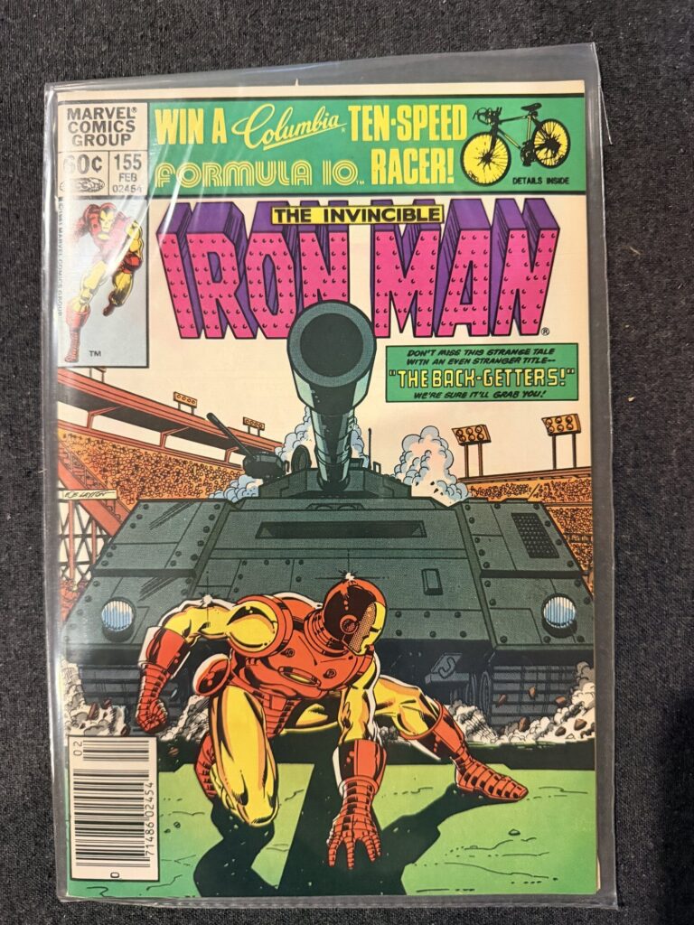Iron Man #155 front cover
