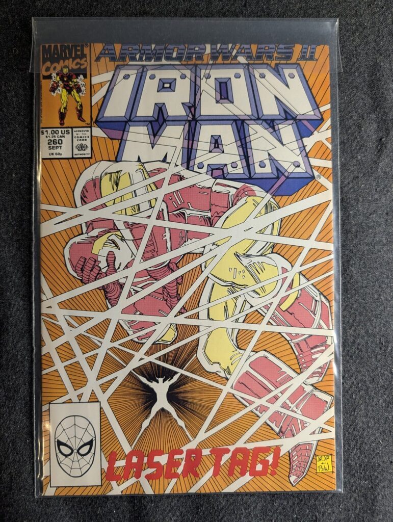 Iron Man #260 front cover