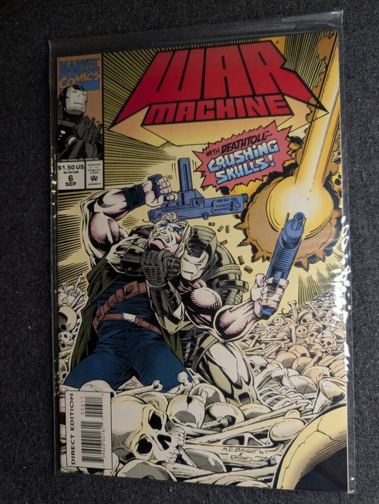 War Machine #6 front cover