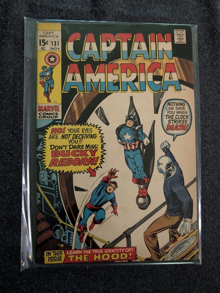 Captain America #131 front cover