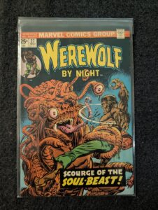 Werewolf by Night #27 front cover