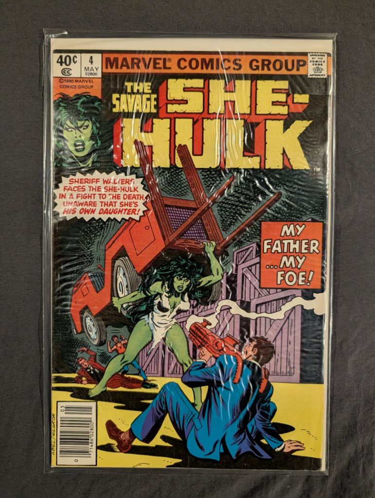 The Savage She-Hulk #4 front cover