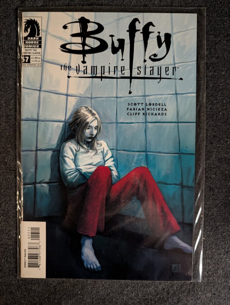 Buffy the Vampire Slayer #57 front cover