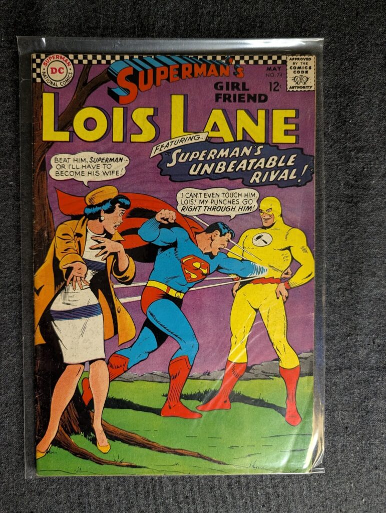 Superman's Girl Friend, Lois Lane #74 front cover