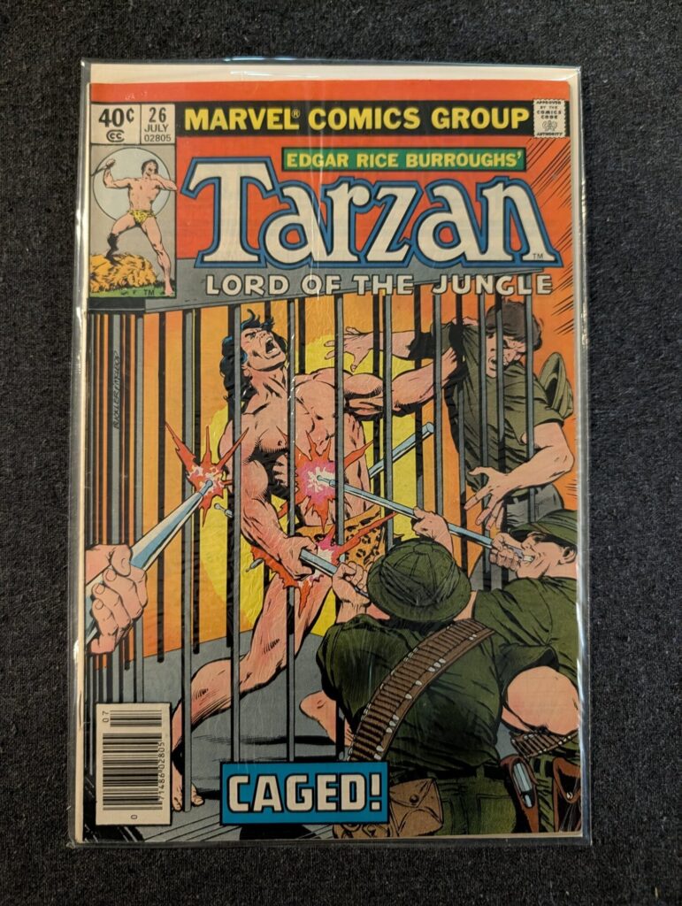Tarzan Lord of the Jungle #26 front cover