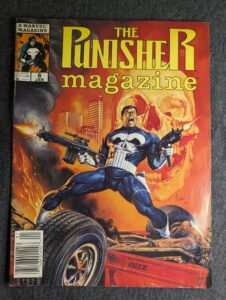 The Punisher Magazine #6 front cover