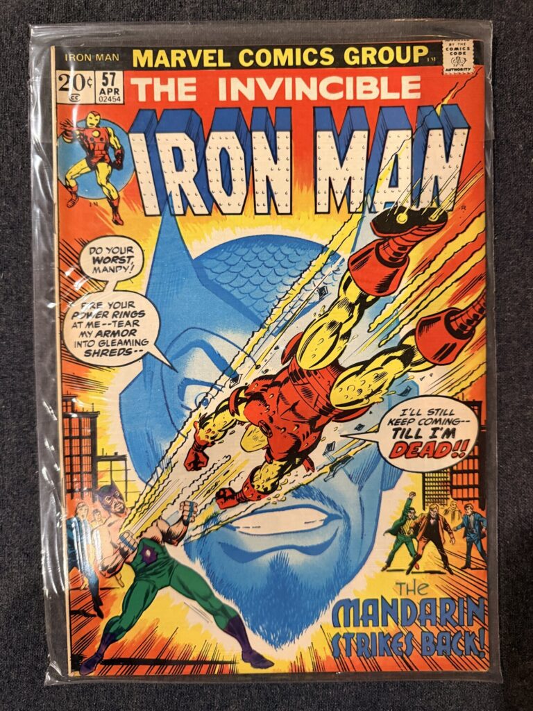Iron Man #57 front cover
