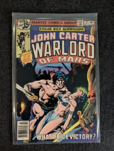 John Carter, Warlord of Mars #17 front cover