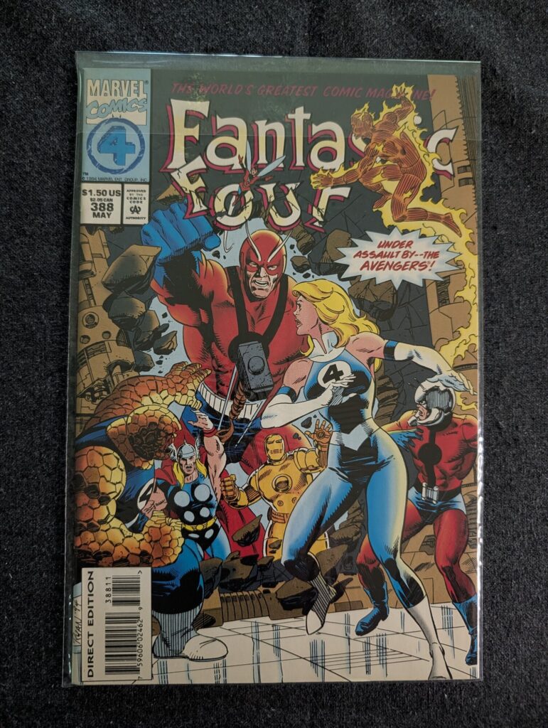 Fantastic Four #388 front cover