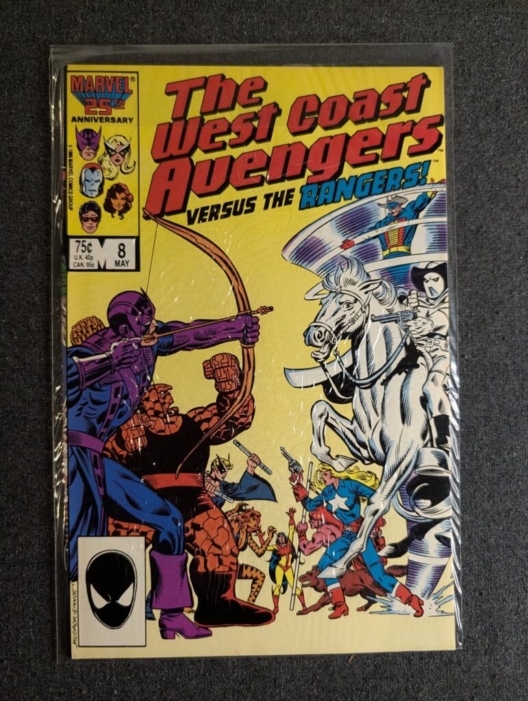 The West Coast Avengers #8 front cover