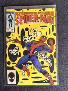 Peter Parker, The Spectacular Spider-Man #99 front cover