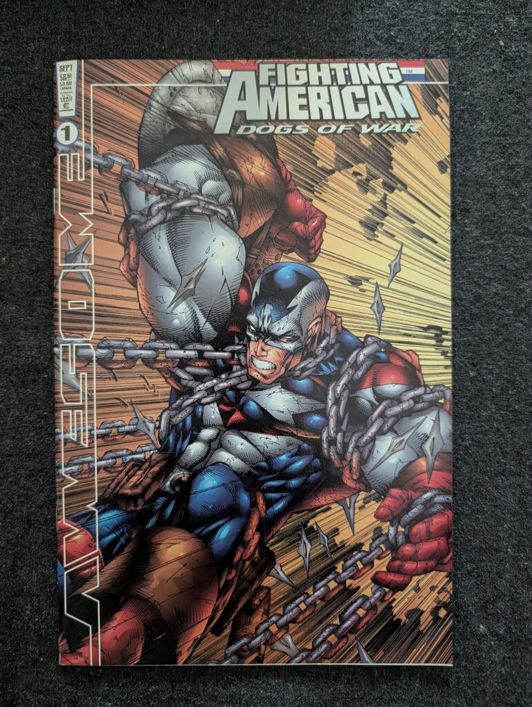 Fighting American: Dogs of War #1 front cover