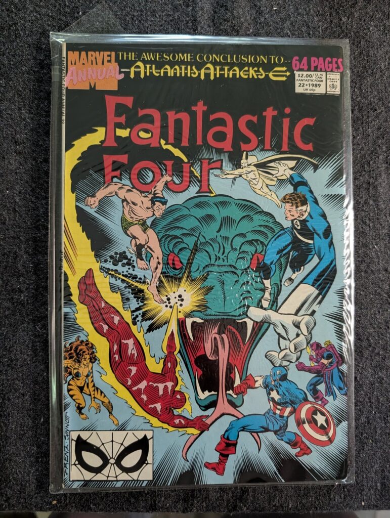 Fantastic Four Annual #22 front cover