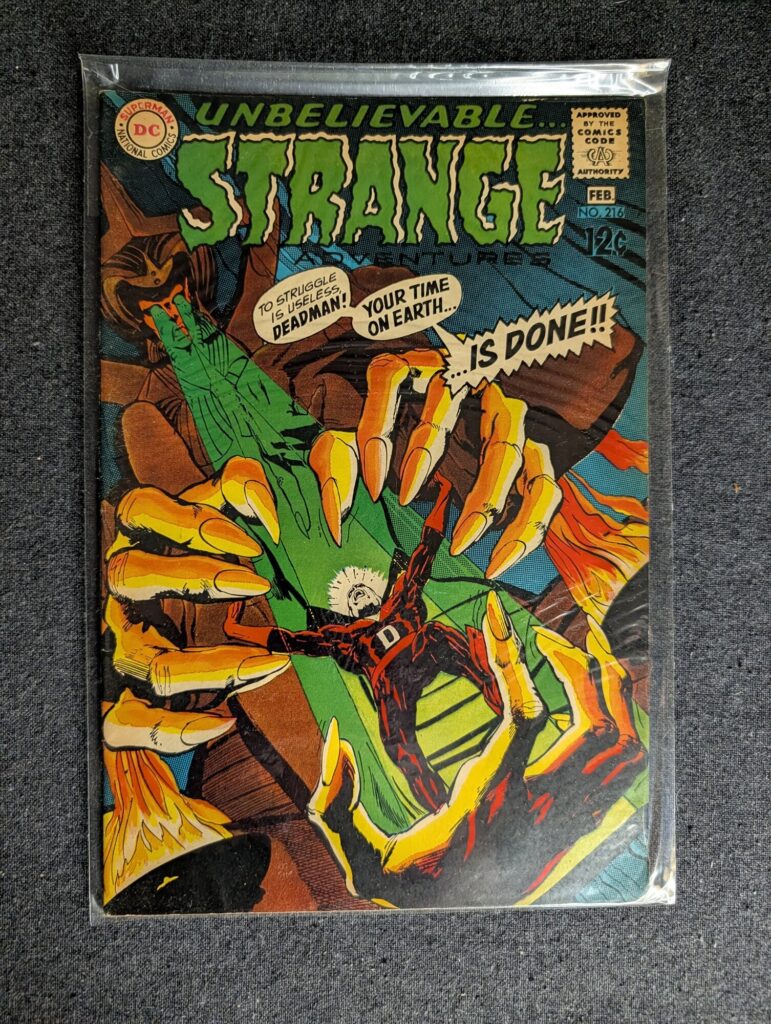 Strange Adventures #216 front cover