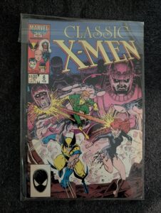 Classic X-Men #6 front cover