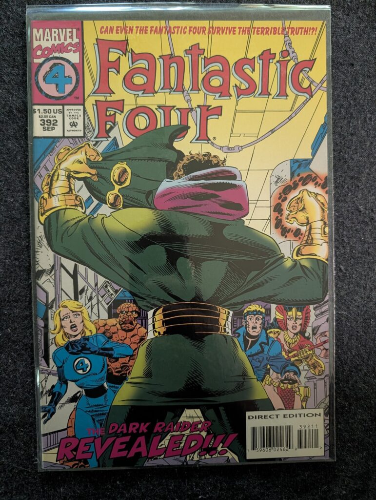 Fantastic Four #392 front cover