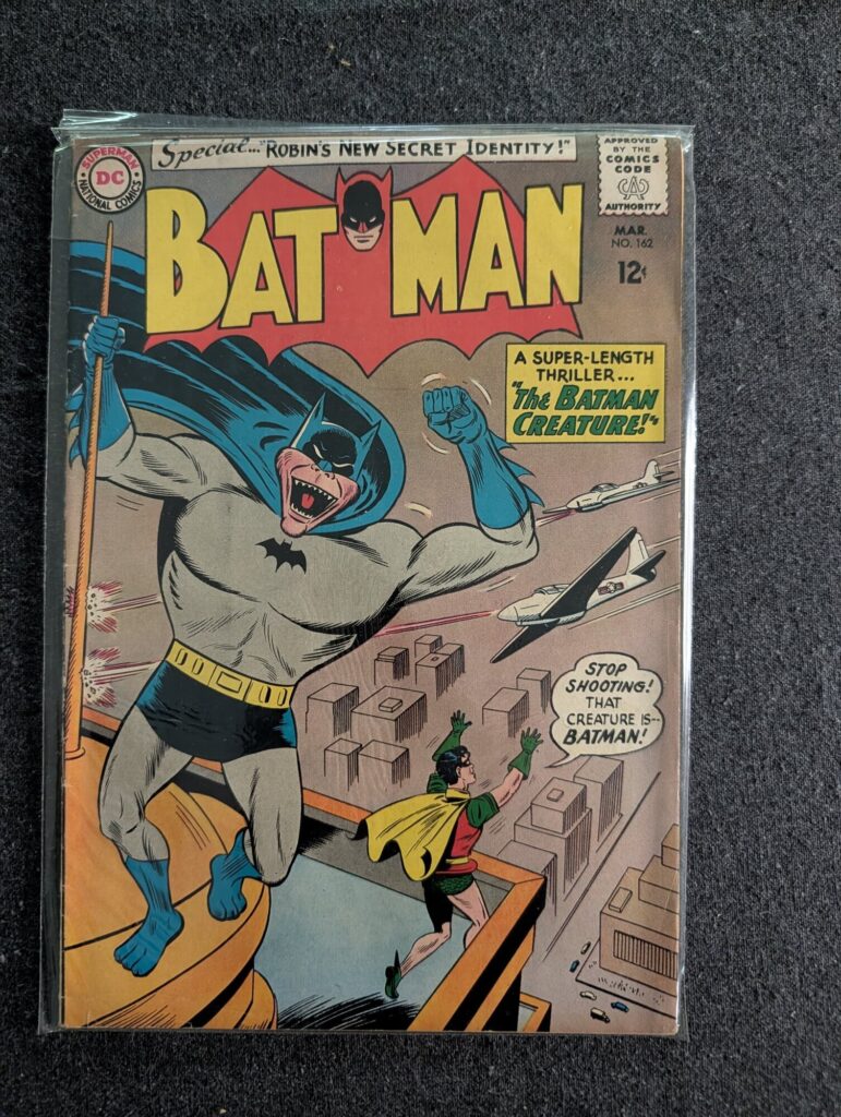 Batman #162 front cover