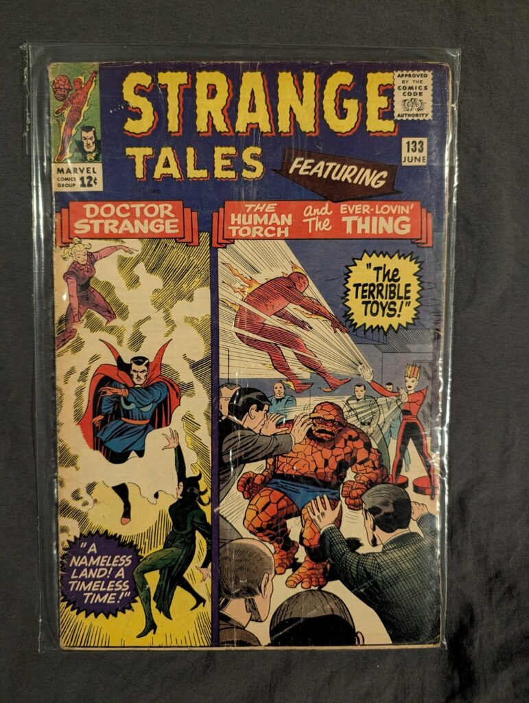 Strange Tales #133 front cover