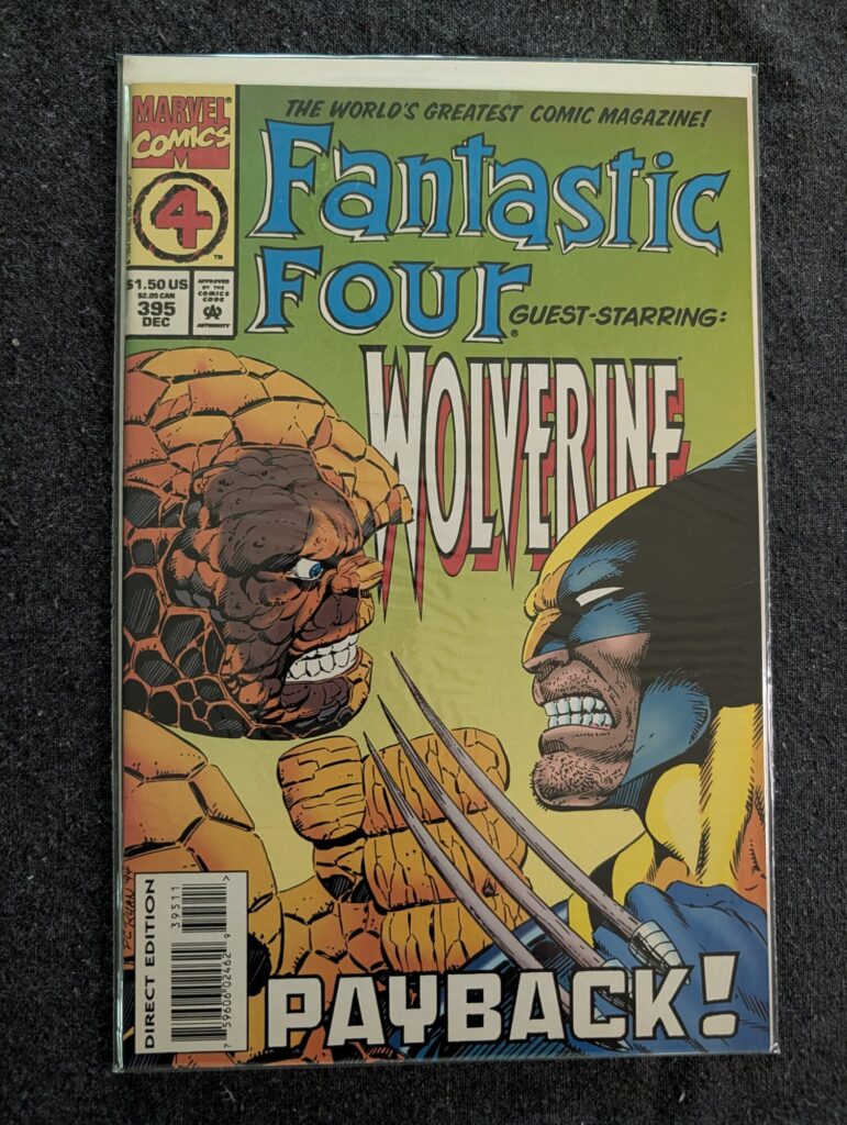 Fantastic Four #395 front cover