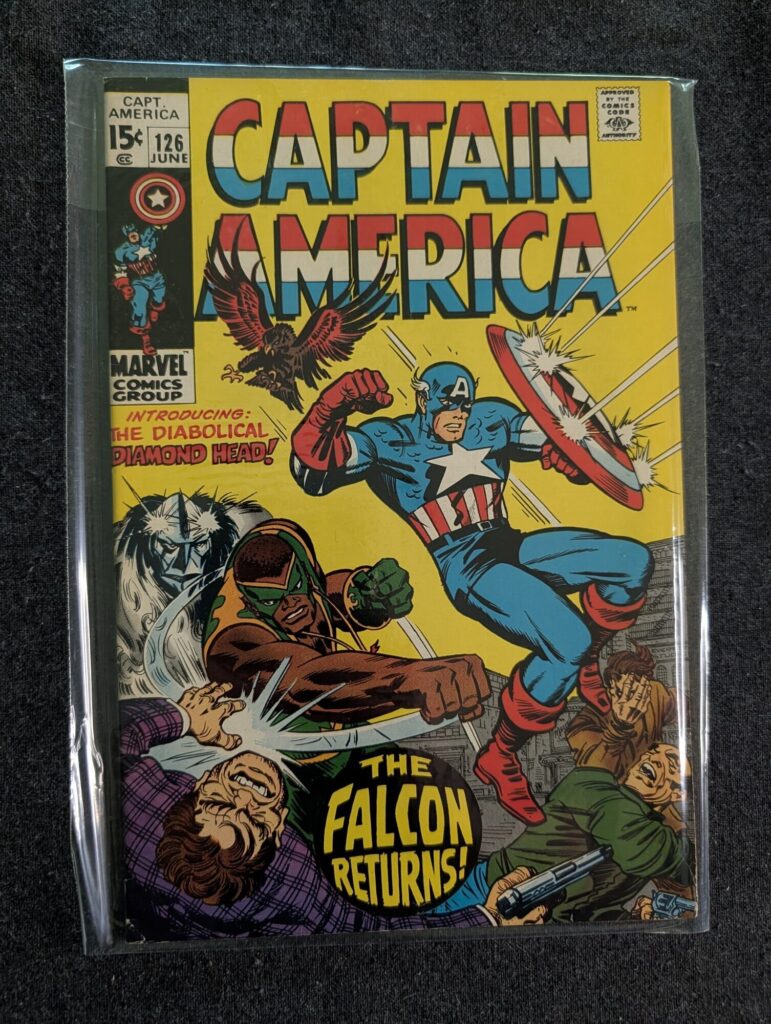 Captain America #126 front cover
