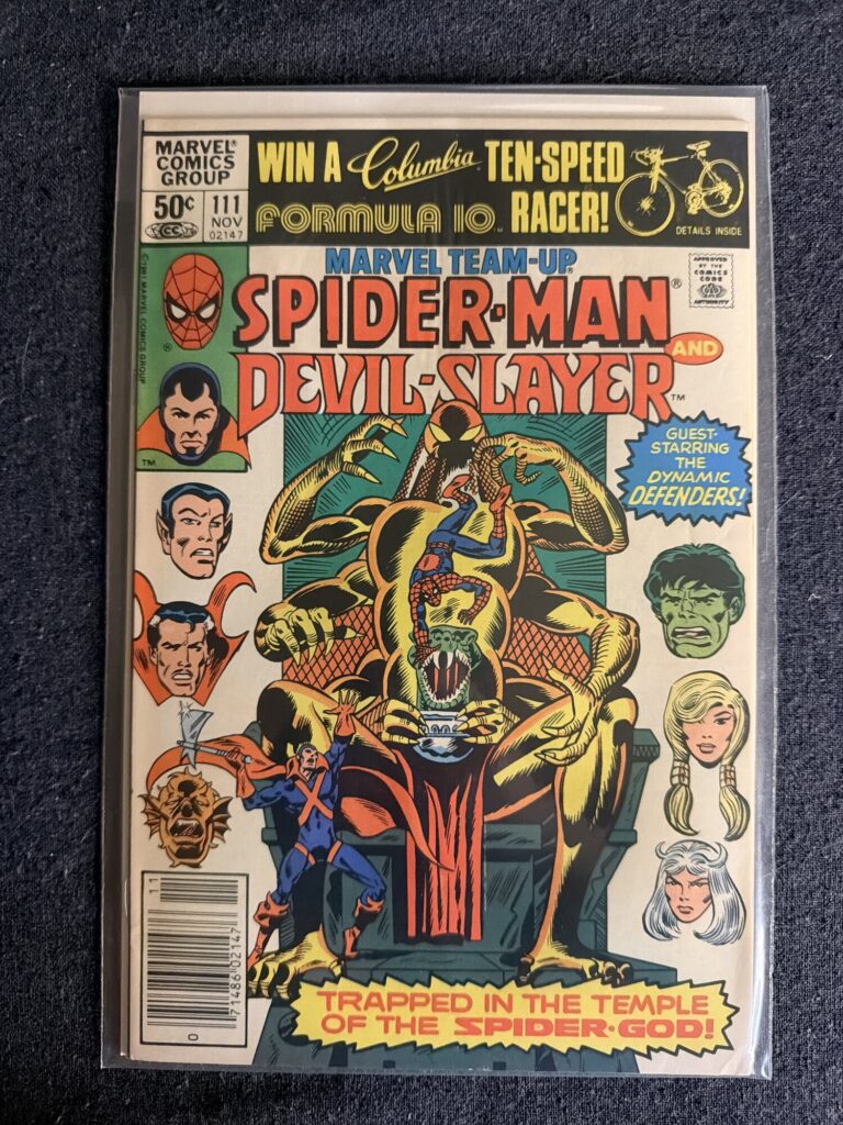 Marvel Team-Up #111 front cover