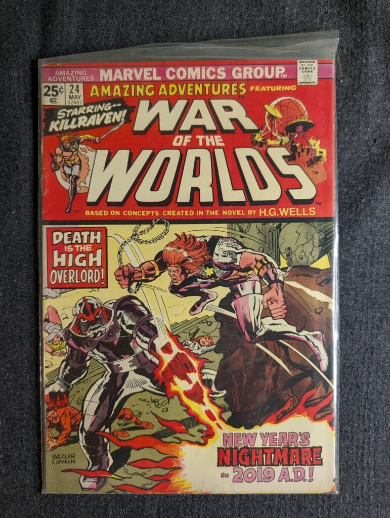 Amazing Adventures #24 front cover