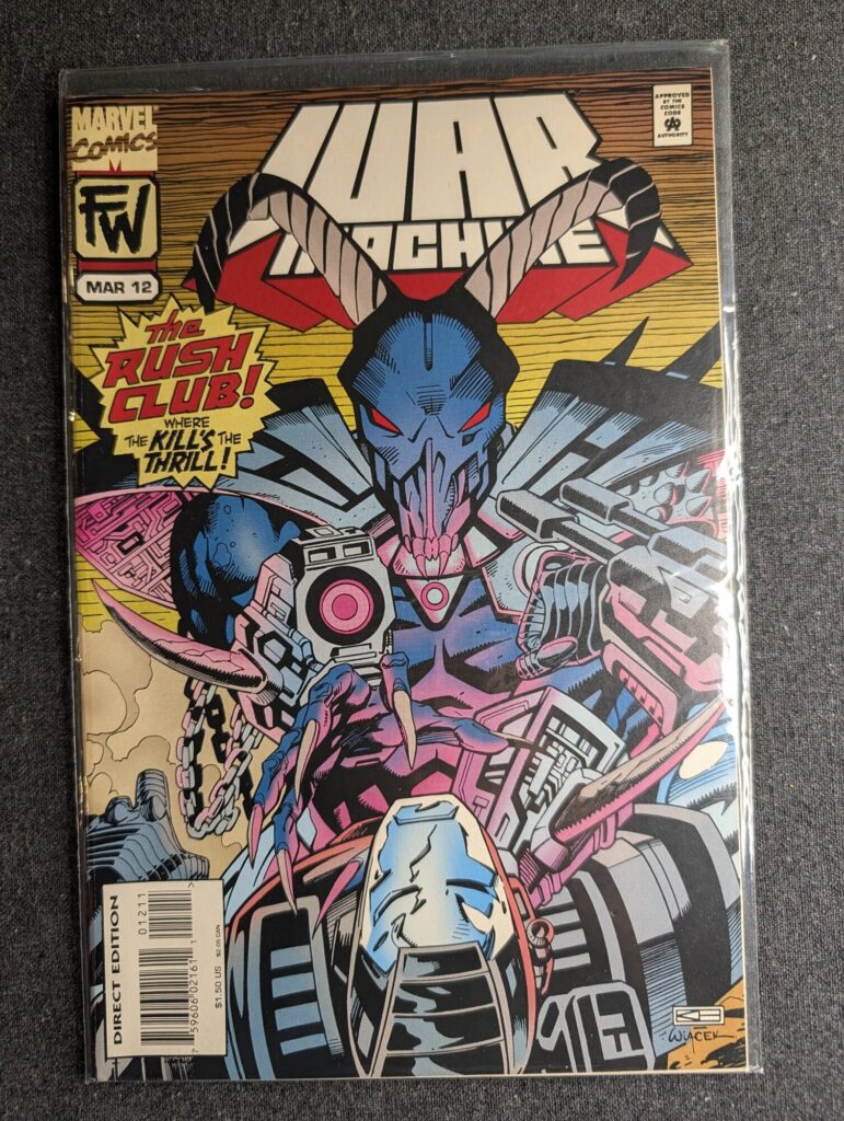 War Machine #12 front cover