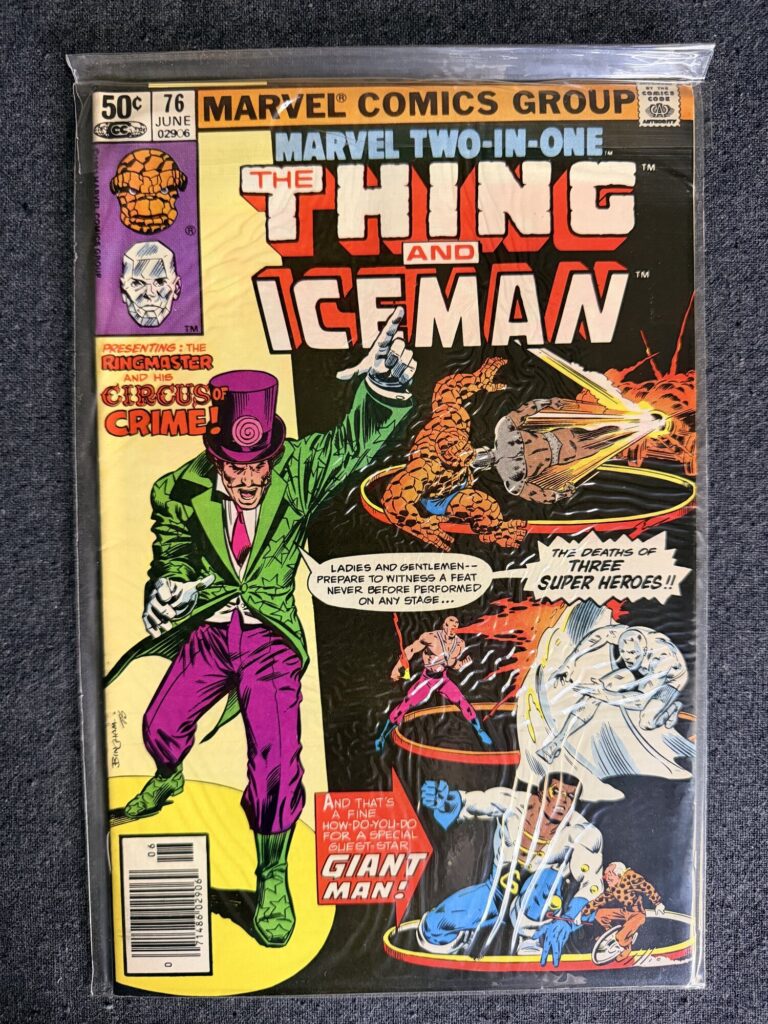 Marvel Two-In-One #76 front cover