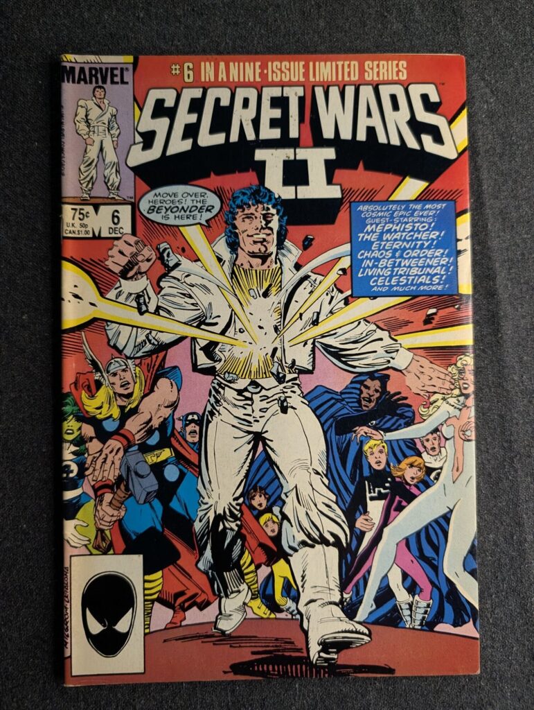 Secret Wars II #6 front cover