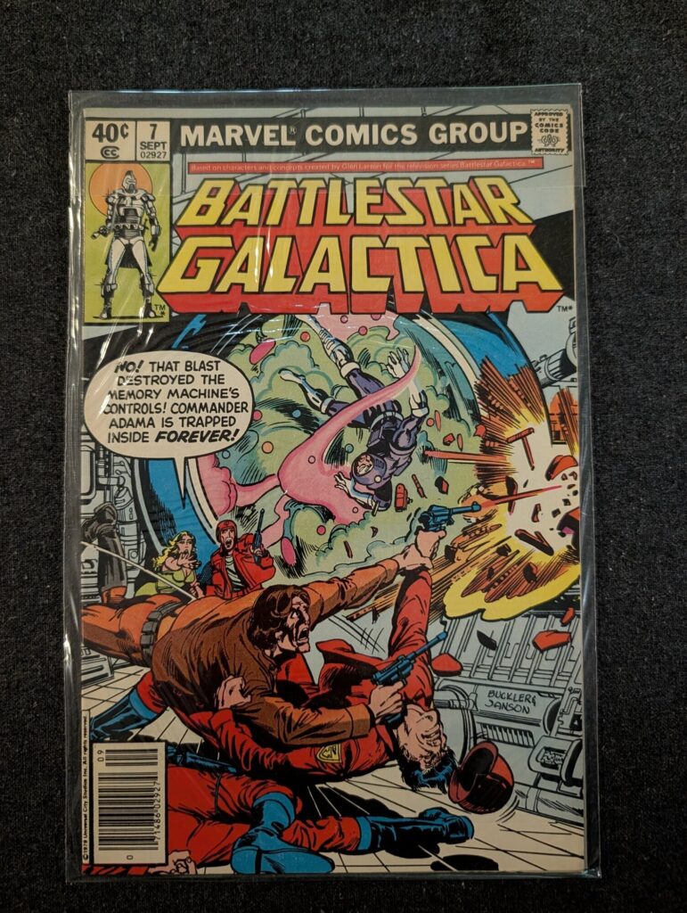 Battlestar Galactica #7 front cover