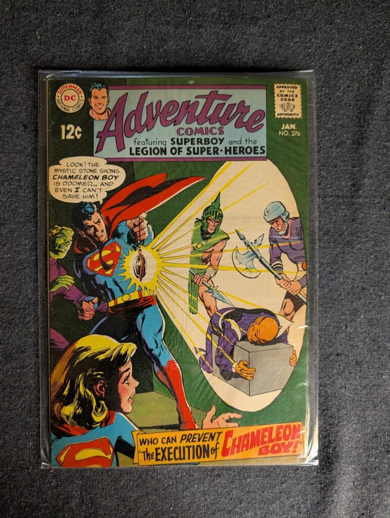 Adventure Comics #376 front cover