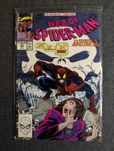 Web of Spider-Man #63 front cover