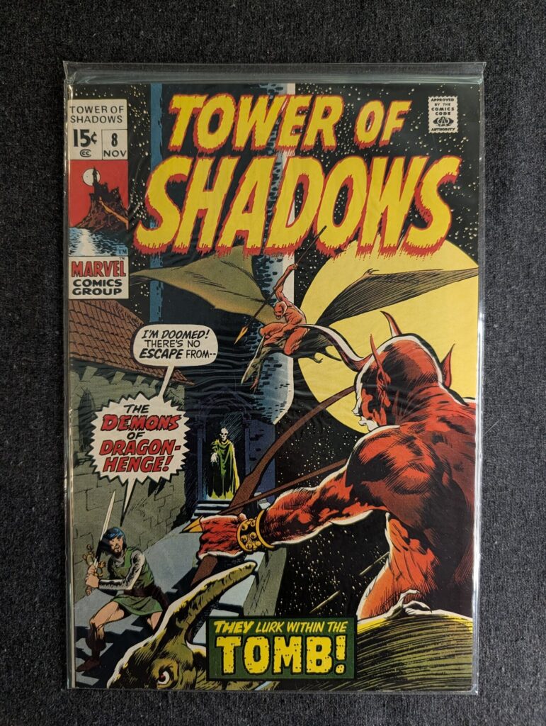 Tower of Shadows #8 front cover