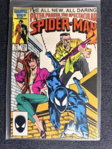 The Spectacular Spider-Man #121 front cover