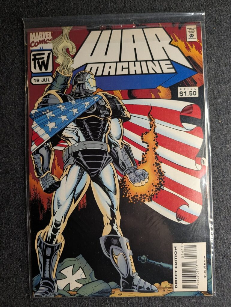 War Machine #16 front cover