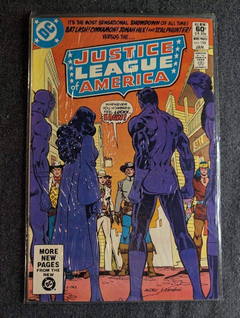 Justice League of America #198 front cover