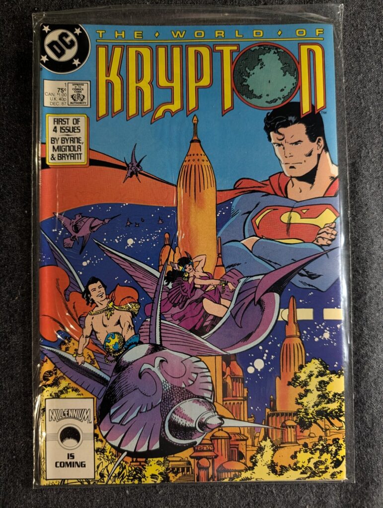 The World of Krypton #1 front cover