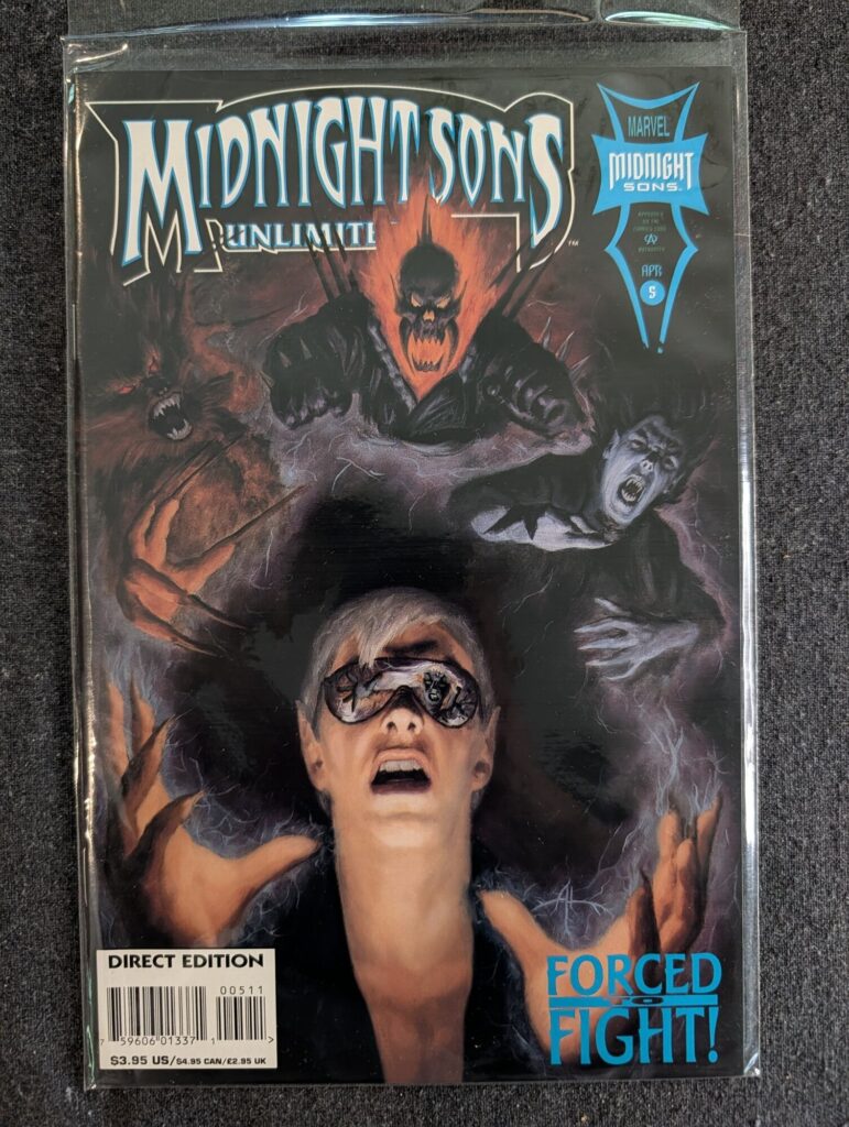Midnight Sons Unlimited #5 front cover