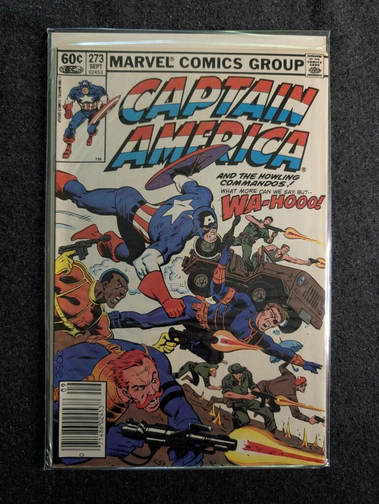 Captain America #273 front cover