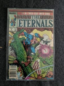 The Eternals #4 front cover