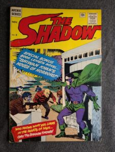 The Shadow #3 front cover