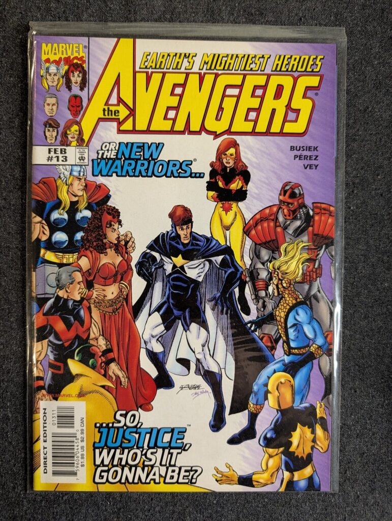 Avengers #13 front cover