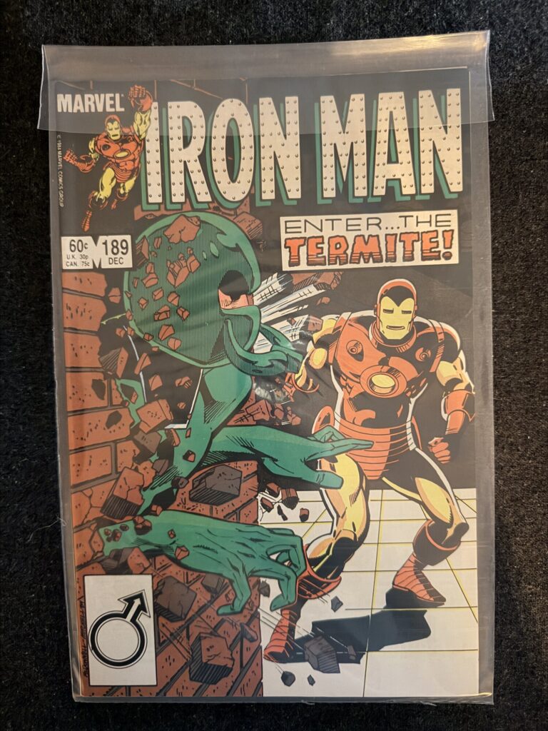 Iron Man #189 front cover
