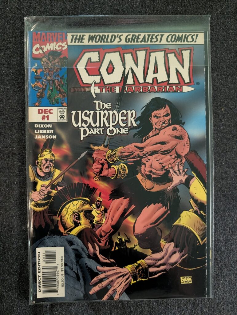 Conan the Barbarian #1 front cover
