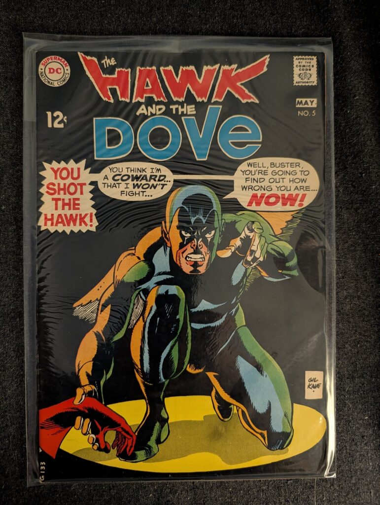 The Hawk and the Dove #5 front cover