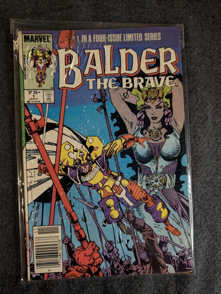 Balder the Brave #1 front cover