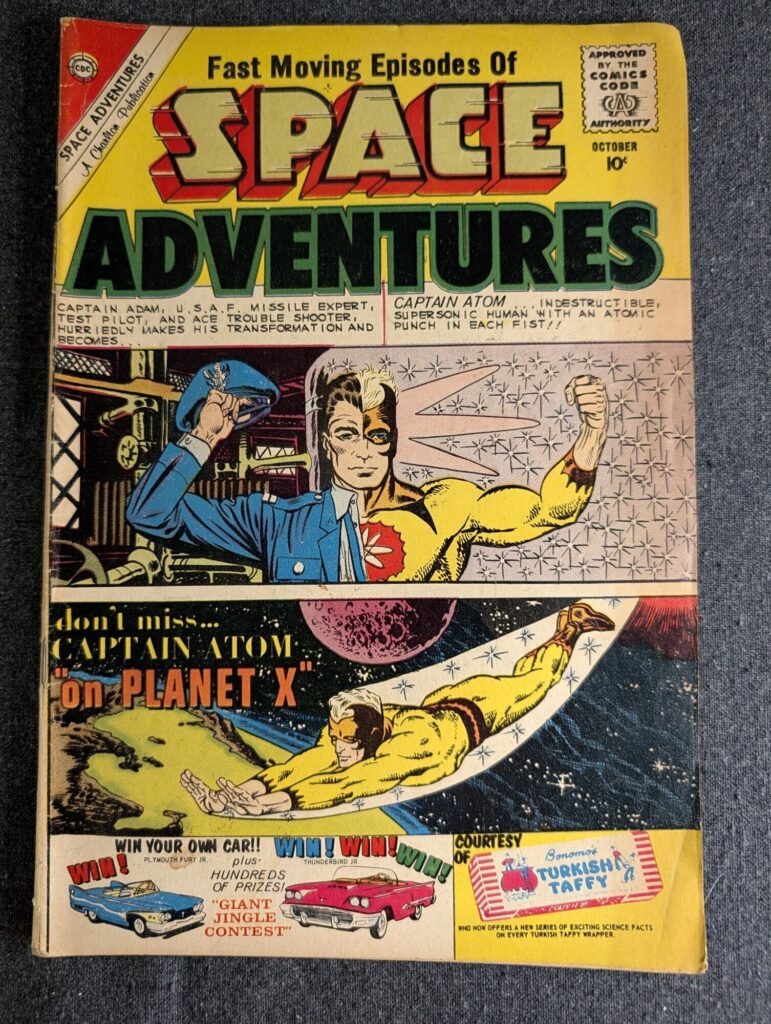 Space Adventures #40 front cover